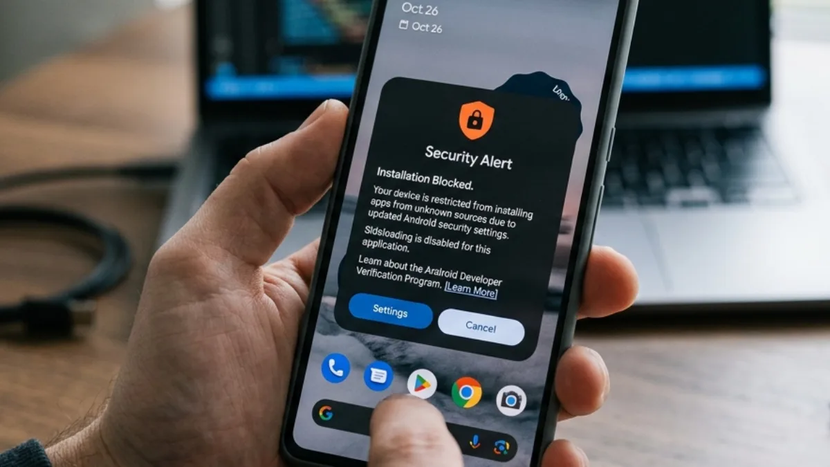 The Android Developer Verification Program will make it harder to sideload apps.