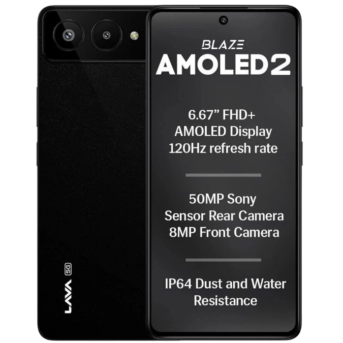 LAVA Blaze AMOLED 2 (Black)