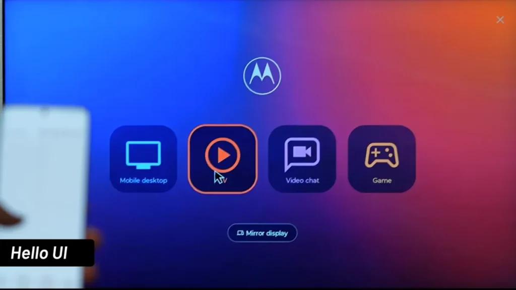 Improved Desktop Mode Motorola Hello UI Android 17 