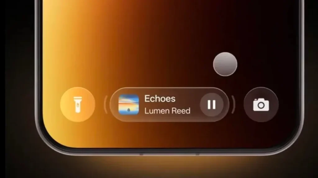 Lockscreen Island ColorOS 17