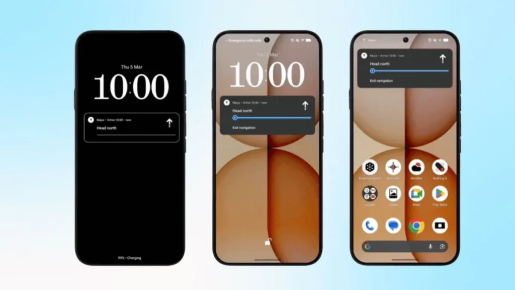 Nothing OS 5.0 Live Updates