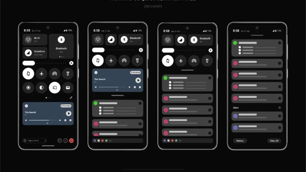 Better Animations and Split Quick Settings