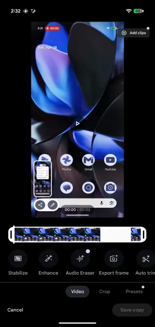 Screen Recording comes with annotation feature